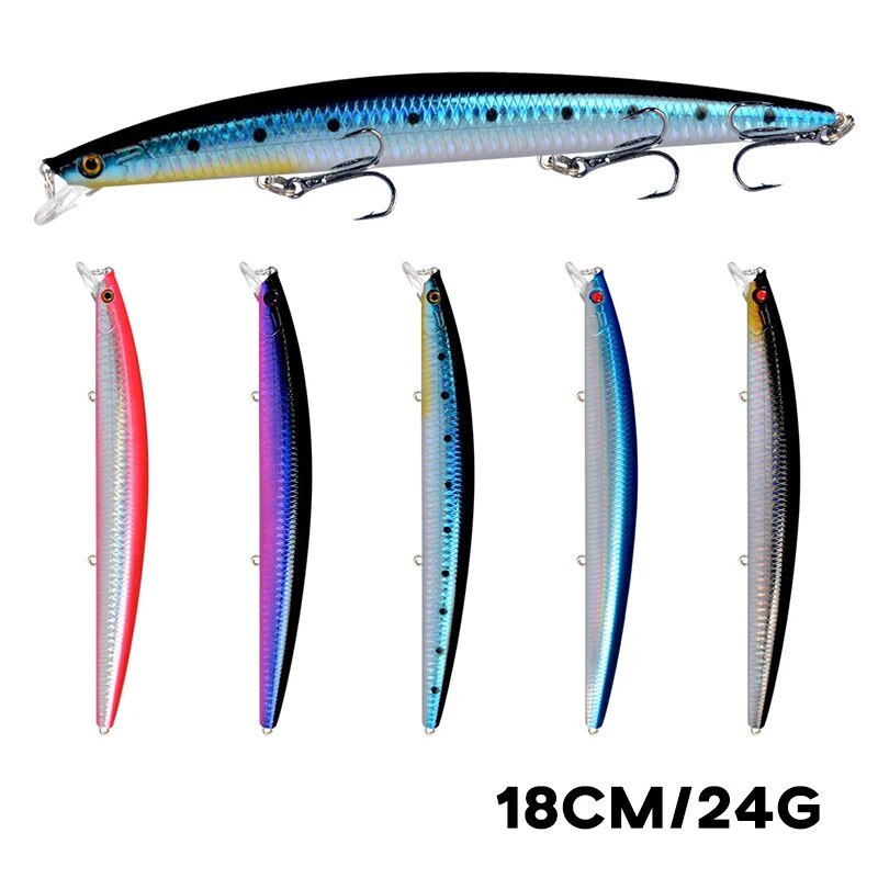 Fishing Equipment Lures - 미노우 낚시 미끼 레이저 하드 인공