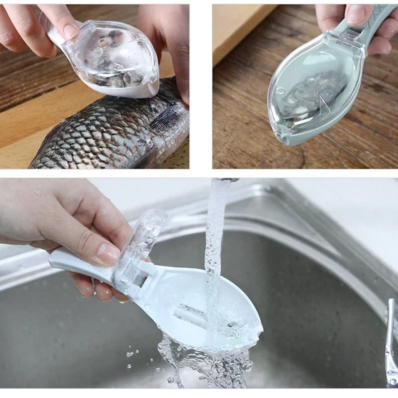 Fishing Equipment Kitchener - 물고기 비늘 Graters 스크레이퍼 물고기 청소