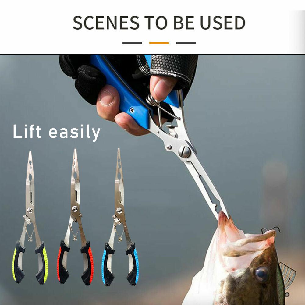 Fishing Equipment Target - 스테인리스 스틸 낚시 플라이어 다기능 스플릿