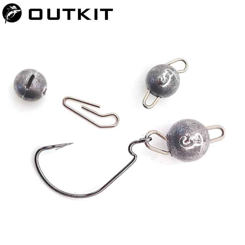 Fishing Equipment Lures - OUTKIT 리드 헤드 싱커 소프트 루어