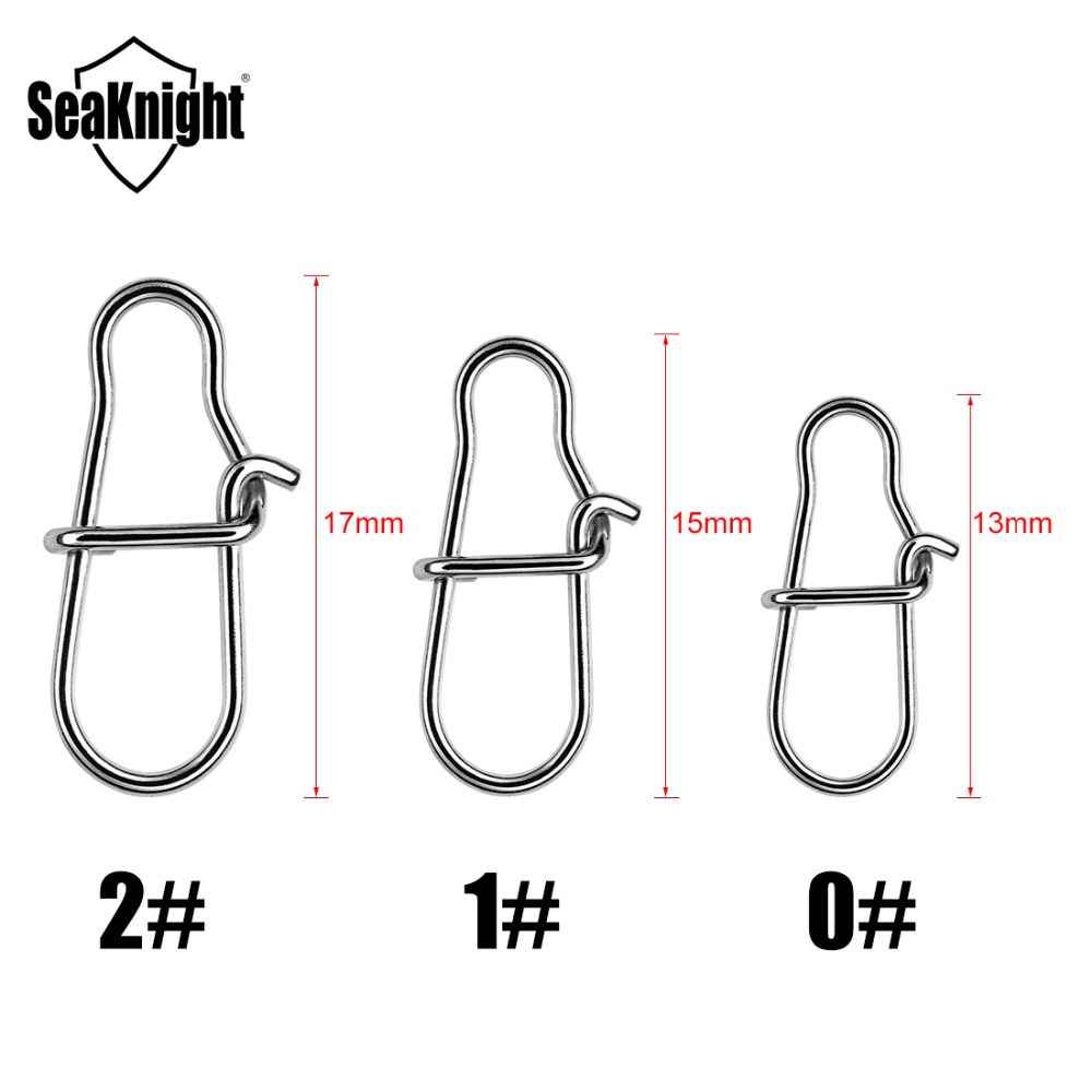 SeaKnight 50개/세트 낚시 연결 고리 회전식  - Fishing Equipment Carp 리뷰 및 가격