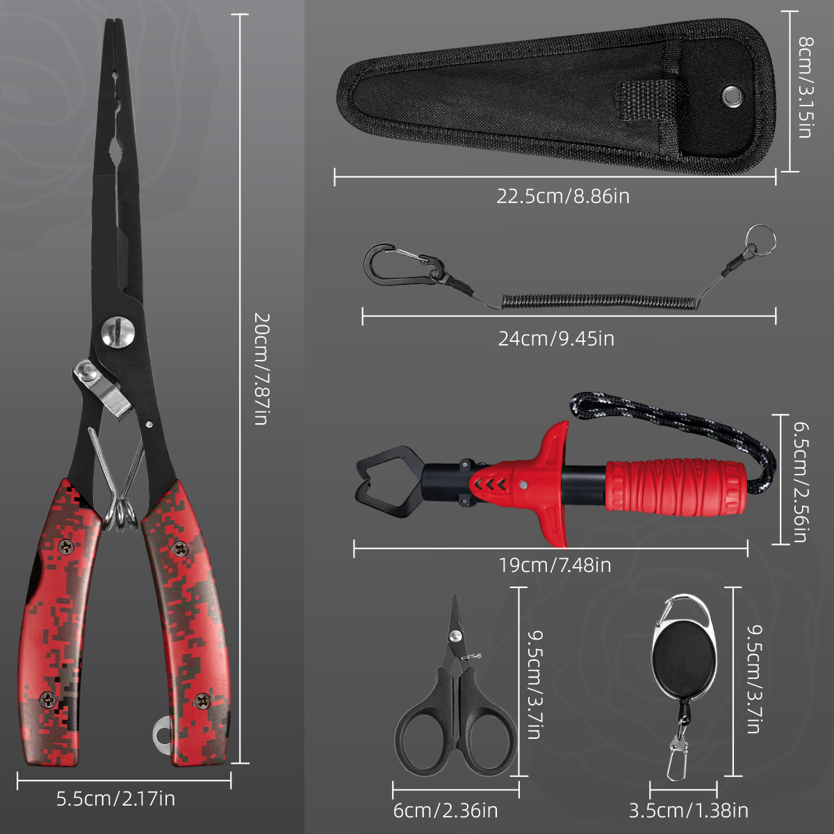 스테인리스 스틸로 제작된 기능성 낚시 플라이어, 와이어 - Fishing Equipment Target 리뷰 및 가격