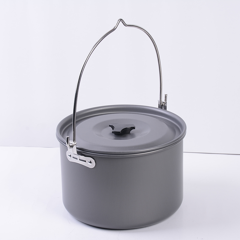 4L 캠핑 교수형 냄비 조리기구 야외 중산기 식기 4- - Fishing Equipment Kitchener 리뷰 및 가격