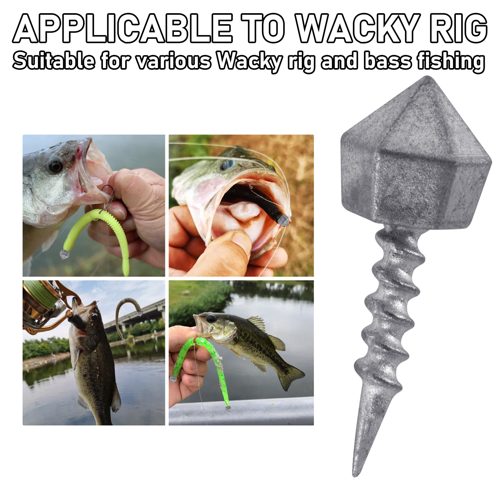 10개 낚시용 인서트 웨이트 싱커 1g 1.75g 3g - Fishing Equipment Lures 리뷰 및 가격