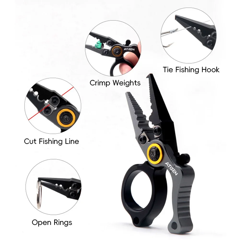 낚시 플라이어 미니 사이즈 야외 낚시 도구 알루미늄 합 - Fishing Equipment Target 리뷰 및 가격