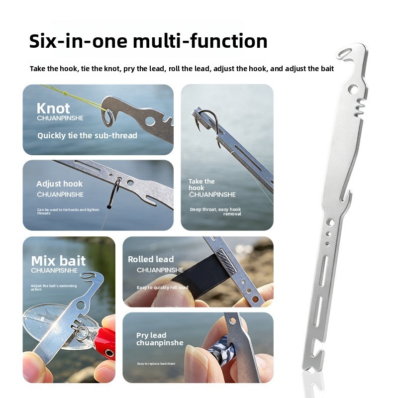 QAJTAO 4피스 6-in-1 스테인리스 스틸 낚싯바 - Fishing Equipment Target 리뷰 및 가격