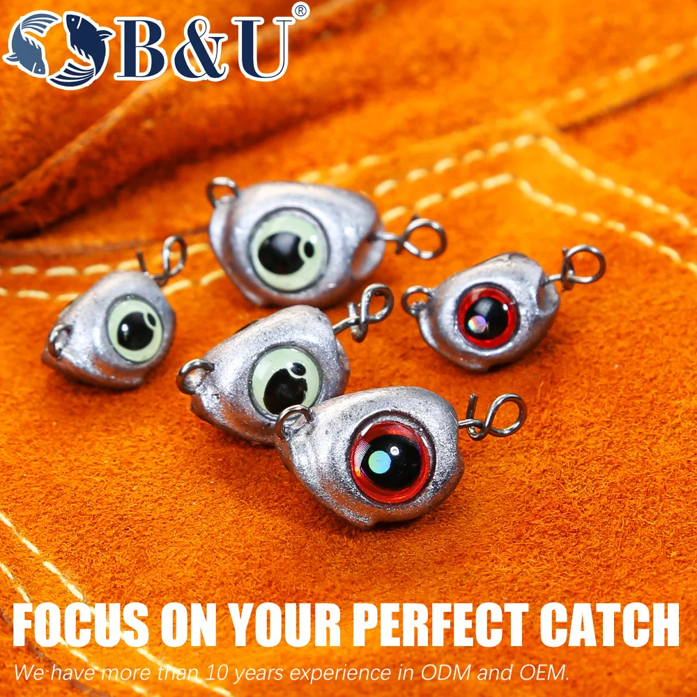 B&U 스윙 지그 헤드 체부라슈카 싱커 낚시 지그 헤드 - Fishing Equipment Lures 리뷰 및 가격