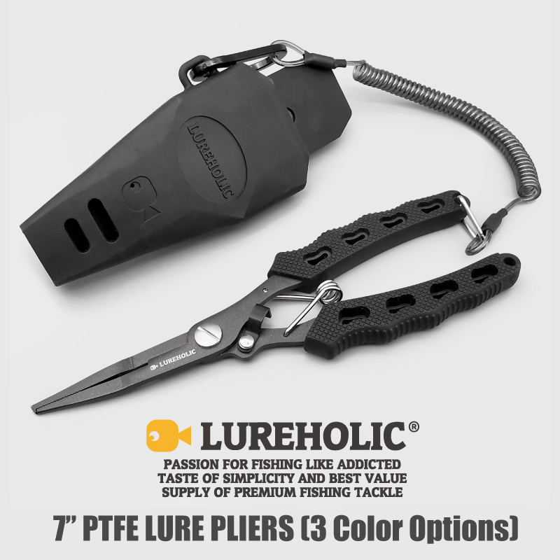 루어홀릭 7인치 PTFE 코팅 루어 낚시 펜치, 18c - Fishing Equipment Lures 리뷰 및 가격